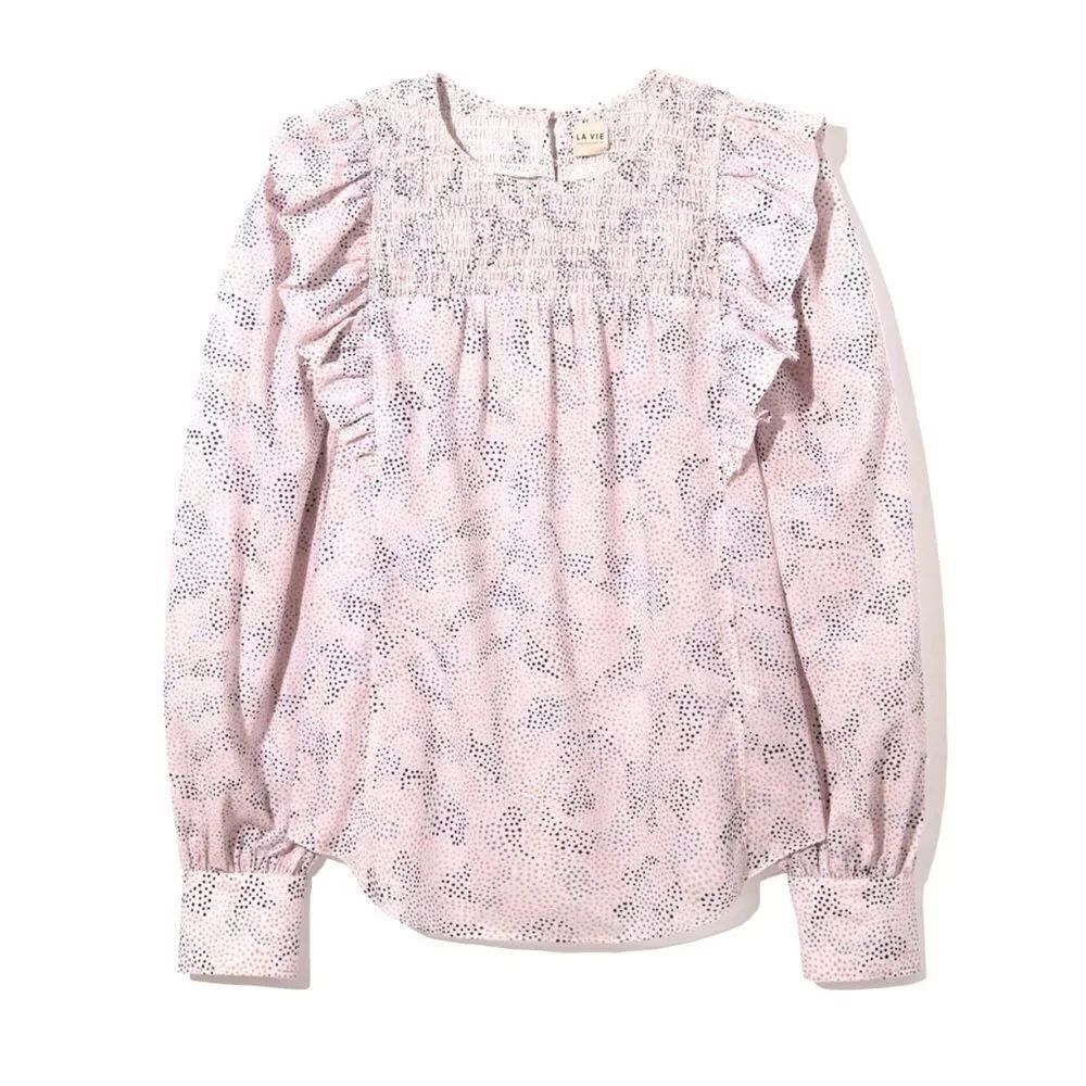 Rebecca Taylor Darcie Ruffle Top